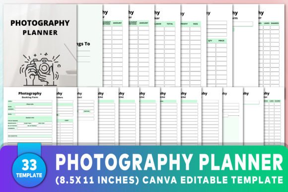 Editable Photography Planner Canva: A Comprehensive Tool for Photographers
