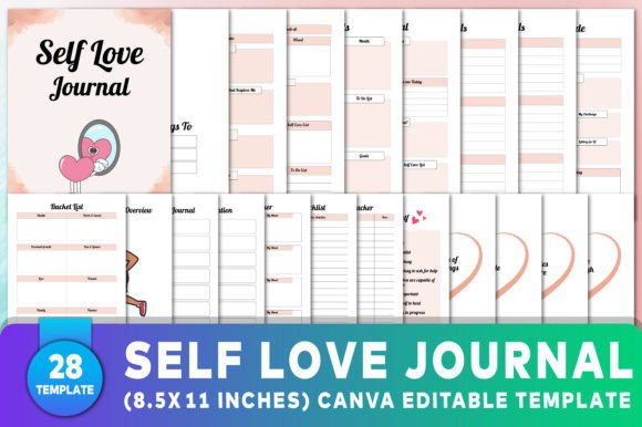 Editable Self Love Journal Canva: A Comprehensive Overview