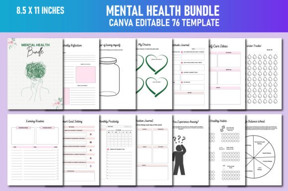 Mental Health Bundle Canva KDP: A Practical Guide to Enhance Your Well-Being